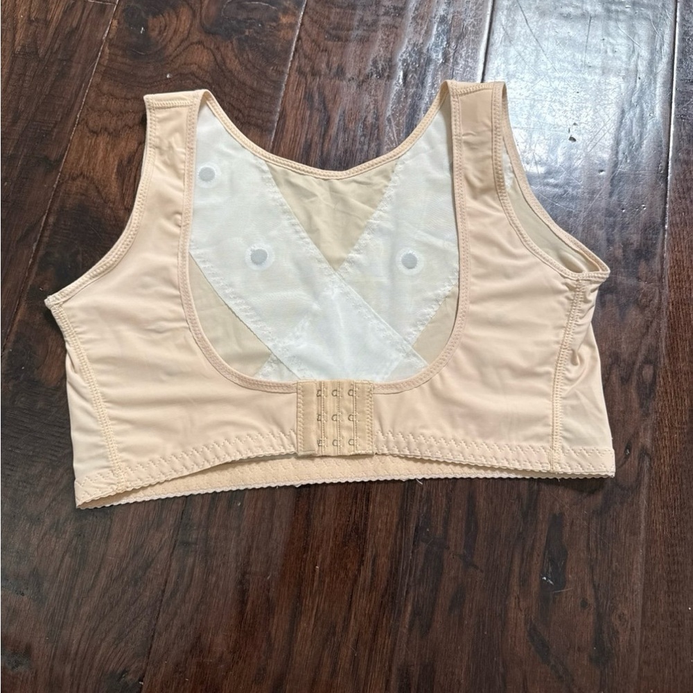 Beige Supportive Bra Top- posture support